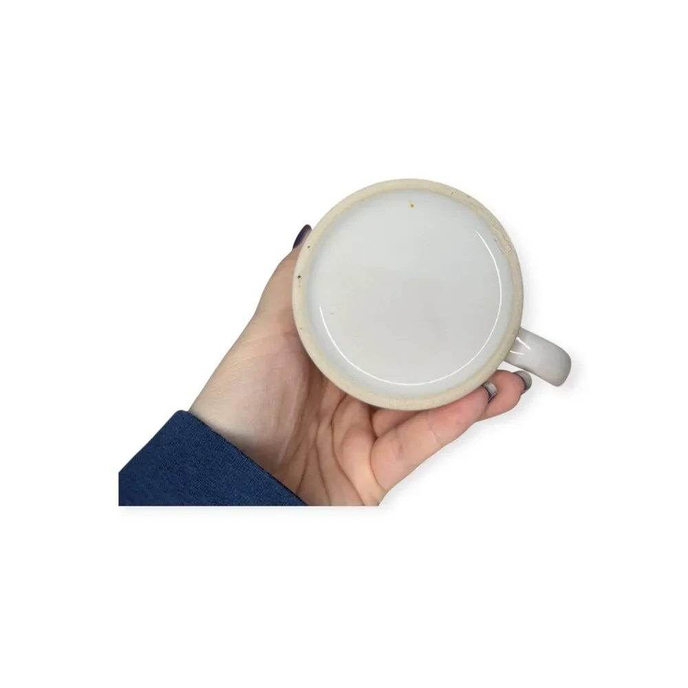 Vintage Sabre White & Blue Ceramic Mug